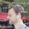 言語の壁を超える通訳イヤホン「WT2」、お互いが装着して自然な会話を可能にする2個セット構成が斬新！