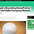 Bloomberg、Apple HomePod販売不振を報じる