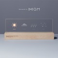 天気を映し出すIoTサイネージ「QM weather.」がデザインアワードを受賞