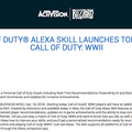 【新作Alexaスキル】ゲーム「コール オブ デューティ」プレイ中にアドバイスをしてくれるスキル