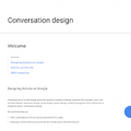 Google、音声デザインを徹底解説するサイト「Conversation design」をオープン