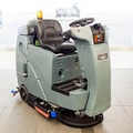 三菱地所が自動運転掃除ロボットの実証実験デモを公開 (1) ソフトバンクロボティクスの大型スクラバー「RS26」の特徴と機能