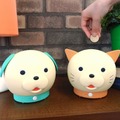 スマート貯金箱「バンクワン」と「バンクニャン」は、貯金額もニュースも教えてくれる　タカラトミーアーツが9月発売へ
