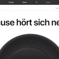 2018年6月18日よりApple「HomePod」がカナダ・フランス・ドイツで販売開始。