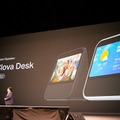 LINE Clovaの画面付きスマートスピーカー「Clova Desk」が発表！ 発売は今冬