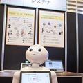 JR東日本が東京駅の案内に導入しているPepperをシステナが展示！「かりんとう屋さんはどこ?」にクラウドAIが回答