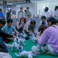 第一回「aiboファンミーティング」レポート　中が丸見えの「スケルトンaibo」の初展示も　#aibo