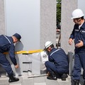 運搬ロボットやライブカメラでゲリラ豪雨などの災害に対応！三菱地所が総合防災訓練で