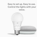 米グーグル、Google Home MiniとGE製スマートライトを同梱した「Google Smart Light Starter Kit」を発表