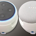 Google Home Mini / Amazon Echo Dot(2nd)兼用のモバイルバッテリーケース「Grabbatt」登場。Qiワイヤレス給電にも対応。