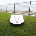 ロボット芝刈機を遠隔地から操作　福島ロボットテストフィールドで