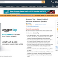 アマゾン、ポータブルスマートスピーカー「Amazon Tap」の販売を終了か