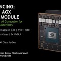 【速報】ロボット向けAIコンピュータボードの最新版「NVIDIA Jetson AGX Xavier」の提供開始！最大32TOPS性能、ドローンやカメラ、AGV等にも