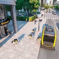 夜は自動運転タクシー、昼は「ロボット犬」を積んで宅配　独・コンチネンタルが示す未来　#CES2019