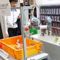 おでんロボ、コンビニ品出しロボ、なんでもグリッパ、指皮センサ・・ロボットの筋肉や感覚になる先進のゴム技術を豊田合成がデモ展示