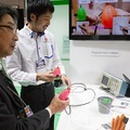 おでんロボ、コンビニ品出しロボ、なんでもグリッパ、指皮センサ・・ロボットの筋肉や感覚になる先進のゴム技術を豊田合成がデモ展示