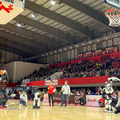 Bリーグ会場にトヨタのロボットが集結(2) スラムダンク桜木花道がモデルの「CUE3」がセンターサークルからのシュートに初挑戦！