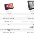 5.5インチディスプレイ搭載の新機種「Amazon Echo Show 5」登場!カメラカバー搭載で9,980円!