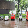 自動運搬ロボットAGV大集合！経産省が自動走行ロボットの公道走行や実用化の協議へ