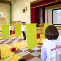 体験型プログラミング教育「動け！せんせいロボット」村田製作所が渋谷区の小学校で実施！体育館に笑顔があふれる
