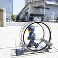 エボルタNEOくんが「トライアスロン」走破 ！総距離5.15kmを完走し、目標タイムを見事クリア！スイム、バイク、ラン