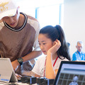 【写真レポート】Pepperで子ども達がプログラミング体験、ゲストに大人気のお笑い「EXIT」が登場！ソフトバンク「子育て応援クラブ」