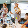 【写真レポート】Pepperで子ども達がプログラミング体験、ゲストに大人気のお笑い「EXIT」が登場！ソフトバンク「子育て応援クラブ」