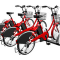 【NTTドコモのAI予測技術 (2/3)】AIタクシーとドコモ・バイクシェア　リアルタイム版人口分布統計で数時間後の交通需要を予測
