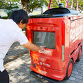 【日本初】楽天と西友が無人の自動走行ロボット「UGV」で商用配達サービス開始へ　写真と動画でレポート