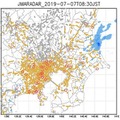 トヨタとウェザーニューズ、ワイパーデータと気象データから正確な降水実況を把握する実証実験　雨天時の事故率は晴天時の約4倍
