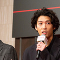 近未来サスペンス超大作「AI崩壊」完成報告会見に出演者らが集結！大沢たかお/賀来賢人/岩田剛典/広瀬アリス/三浦友和