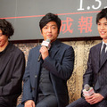 近未来サスペンス超大作「AI崩壊」完成報告会見に出演者らが集結！大沢たかお/賀来賢人/岩田剛典/広瀬アリス/三浦友和