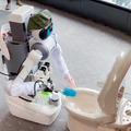 トイレ掃除は遠隔操作のアバターロボットで！「大分県アバター戦略推進事業」ビル清掃で「ugo」の実証実験