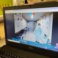 新型コロナ感染症の病棟でアバターロボット(遠隔操作ロボット)活用中　ISO総合研究所が「オムニロボ」の写真を公開