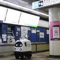 自動運転の警備ロボットが東京メトロの駅構内を自動で消毒する動画をZMPが公開　有楽町線月島駅でパトロの実証実験