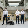 つくば市庁舎を「メモリトレース機能」で自動巡回、UV-C紫外線で除菌する自動運転ロボットの稼働実験　Doogのサウザーを活用