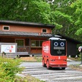楽天の自動走行ロボット(UGV)が宿泊者に朝食と夕食を届ける 8月から「東急リゾートタウン蓼科」で開始