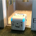 サイバーダインの次世代型清掃ロボット「エレベーターと連携して自動乗降」ロボット単独でフロア自律移動の実証実験