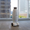 京急本社で警備/案内ロボットの実証実験　遠隔操作と自動運転で巡回と案内、検温も　シークセンスの警備ロボとMiraのアバターロボ