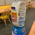 【ラーメン業界日本初】幸楽苑が非接触型の配膳ロボット「K-1号」の実証実験を開始　コロナ対策や人手不足解消で自動化を加速