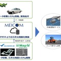 マップフォーと名鉄グループ、中日本航空が自動運転向けの高精度3D地図の作成実験　タクシーに計測機を搭載する画期的な方法で