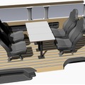 MONETがMaaS向け レイアウト変更できる多目的次世代「マルチタスク車両」を発表！コロナ感染対策に配慮した「換気&個室」も