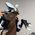 【速報】遠隔操作とロボで「テレバリスタ」の夢を実現　分身ロボット「OriHime」と協働ロボット「NEXTAGE」の合体連携　デモ公開　