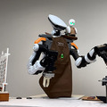 【速報】遠隔操作とロボで「テレバリスタ」の夢を実現　分身ロボット「OriHime」と協働ロボット「NEXTAGE」の合体連携　デモ公開　