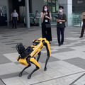 ボストンダイナミクスの犬型ロボット「SPOT」大型商業施設に現る　歩くだけでも注目度抜群「HANEDA INNOVATION CITY」
