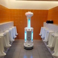 香港国際空港や中国100カ所の病院などで稼働中の自動除菌ロボット「ISR」日本でも展開　UV-C紫外線照射と消毒剤噴霧のハイブリッド