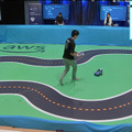 AWSが自動運転のAIロボットカー「DeepRacer」のレースを開催！強化学習の完全自走型レーシングカーの新モデル「Evo」も披露