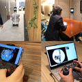 スマートロボティクスの遠隔操作ロボット「テレワークロボット」を殺菌/噴霧/配膳/運搬に応用　ドコモが5Gパートナー提供開始