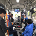 「ひたちBRT」の通常ダイヤで自動運転バスが実証運行 本格商用に向けた課題抽出を進める バス停は全部で6つ 運賃は既存と同じ