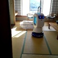 ホテルのロビーや客室、トイレ等を大規模に紫外線照射で除菌　自動運転の除菌ロボットの運用試験をAFSが実施